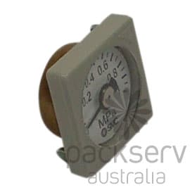 Gauge, Integral - Mounts Flat onto Regulator | Packserv