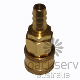 Nitto Style Female Coupler with Hose Barb