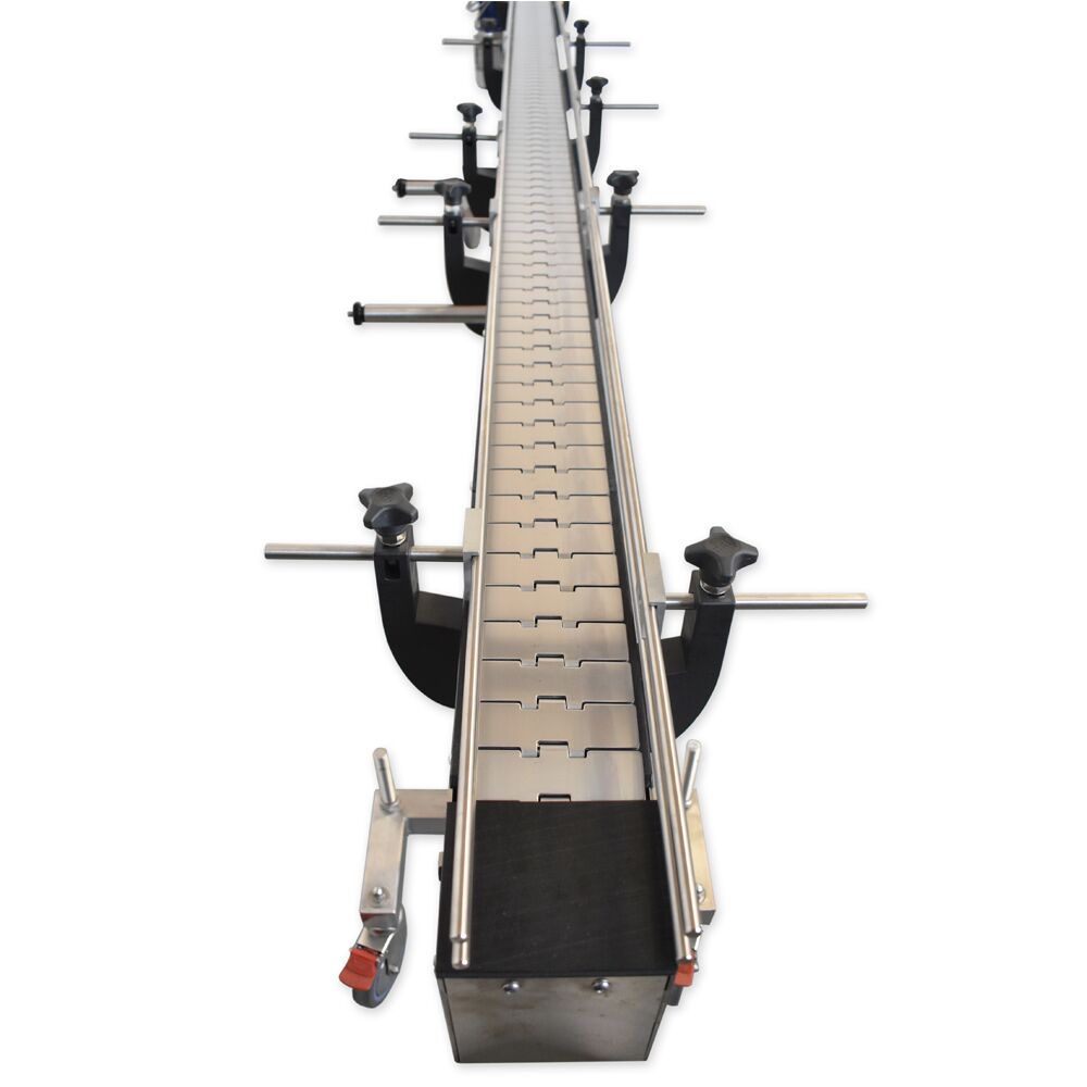 4.8m Stainless Steel Slat Conveyor - Image 4