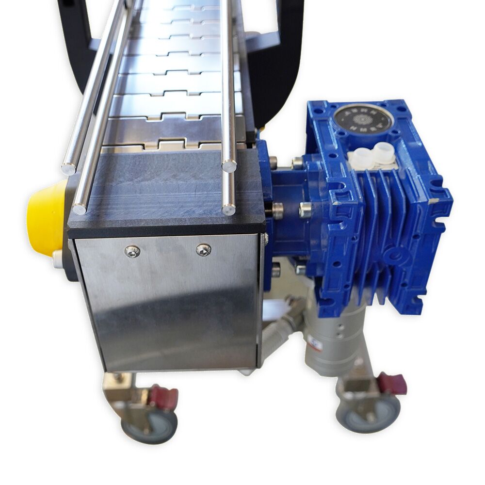 4.8m Stainless Steel Slat Conveyor - Image 3