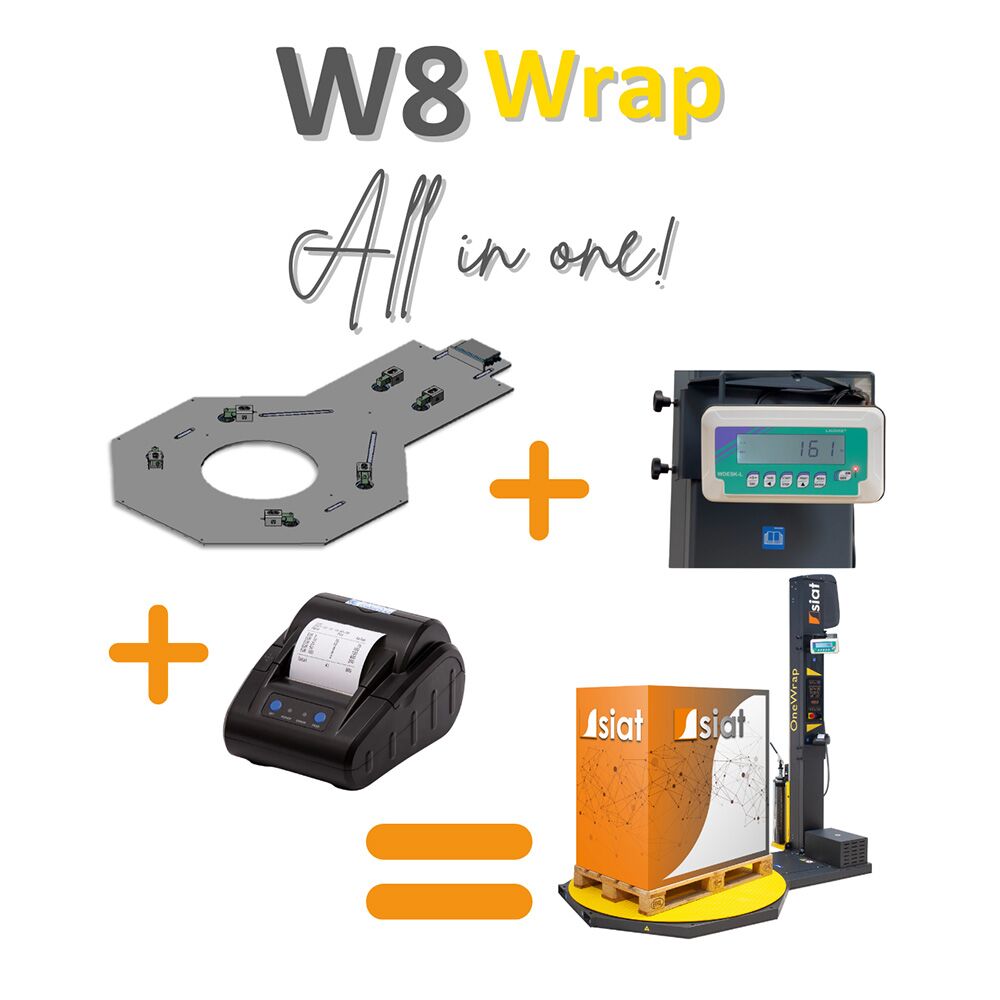 Pallet Wrapping, Weighing & Labelling in One Process - W8-WRAP - Image 3