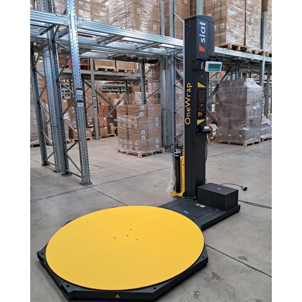 Pallet Wrapping, Weighing & Labelling in One Process - W8-WRAP - Image 2
