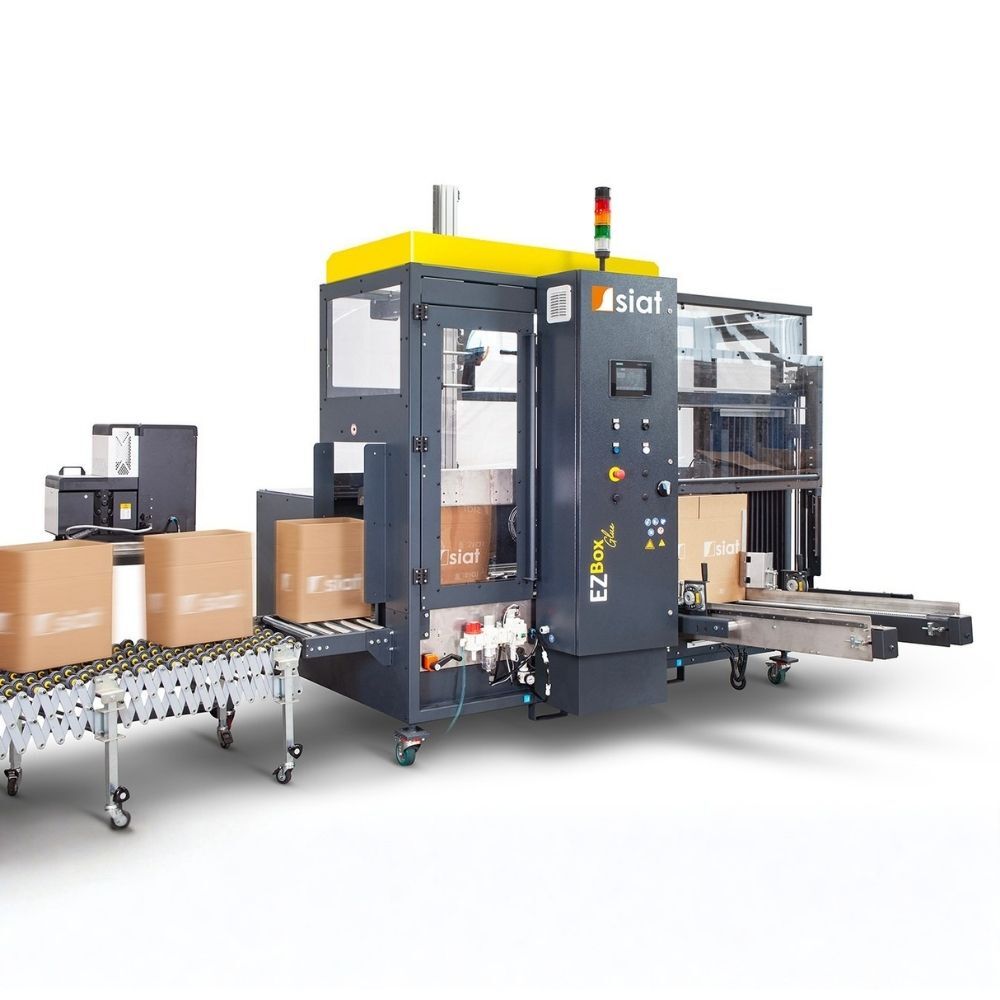 Automatic High-Speed Case Erector - EZ-BOX Glue