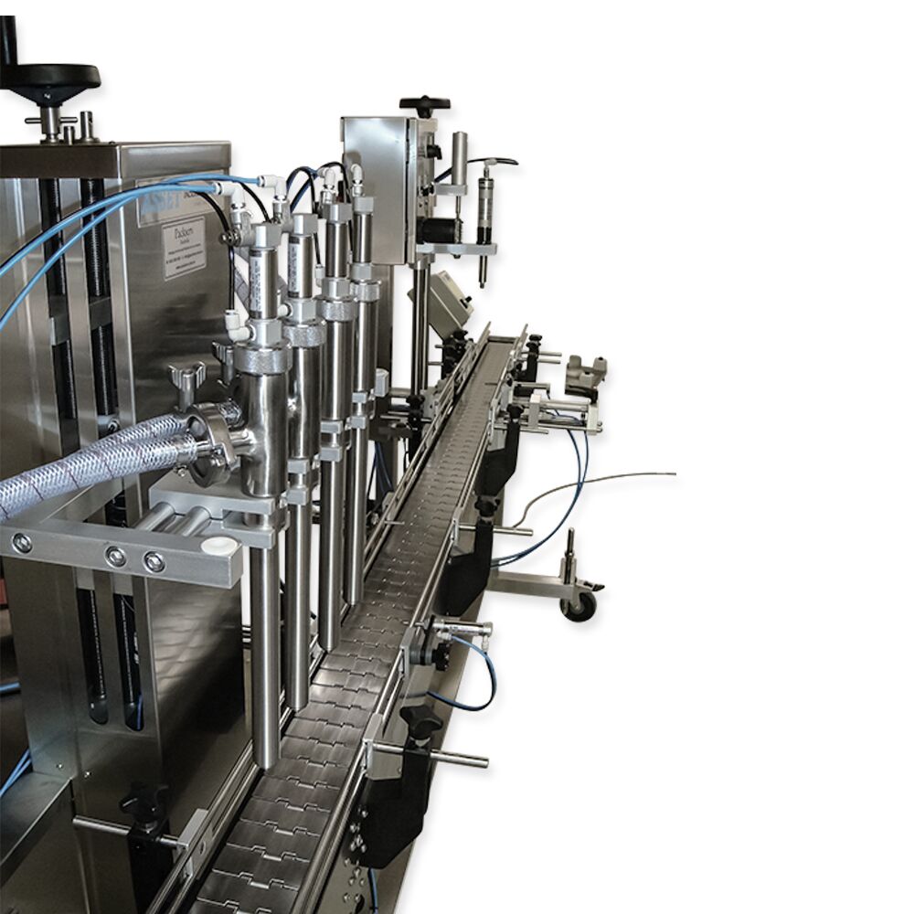 ASSET AMF-4C - Four Head Auto Liquid Filler - Asset Packaging Machine - Image 2