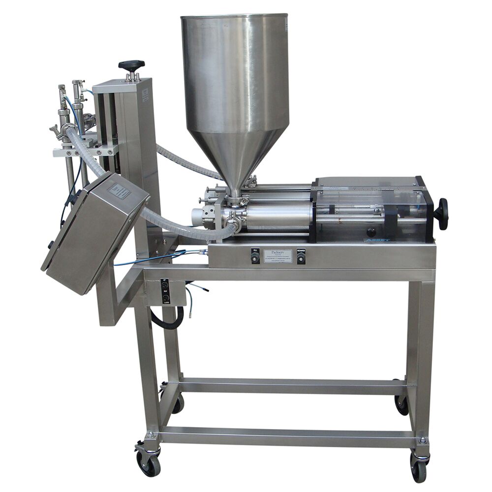 ASSET AV-3-2C - Twin Head Liquid Filler - Asset Packaging Machine - Image 2