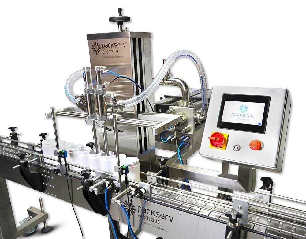 PLC-Controlled Twin Head Auto Liquid Filler - Image 5