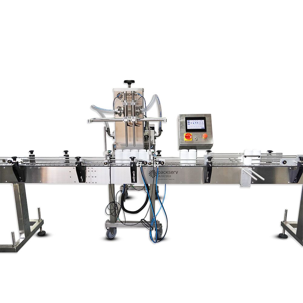 PLC-Controlled Twin Head Auto Liquid Filler - Image 6