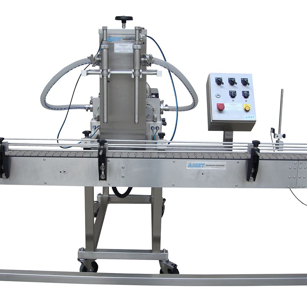 ASSET AV-3-2C - Twin Head Liquid Filler - Asset Packaging Machine - Image 6