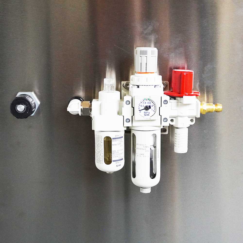 Close-up details of the PAT-8 Packserv Manufacturing Pneumatic Accumulation Table, showcasing its precision and efficiency in packaging operations.