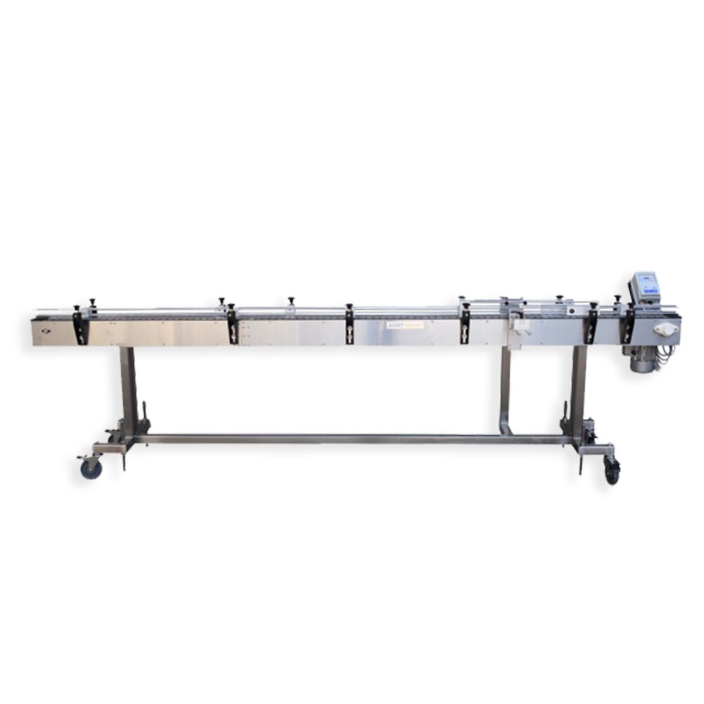 ASSET CV-6-3.6m Stainless Steel Slat Conveyor - Asset Packaging Machine - Image 2