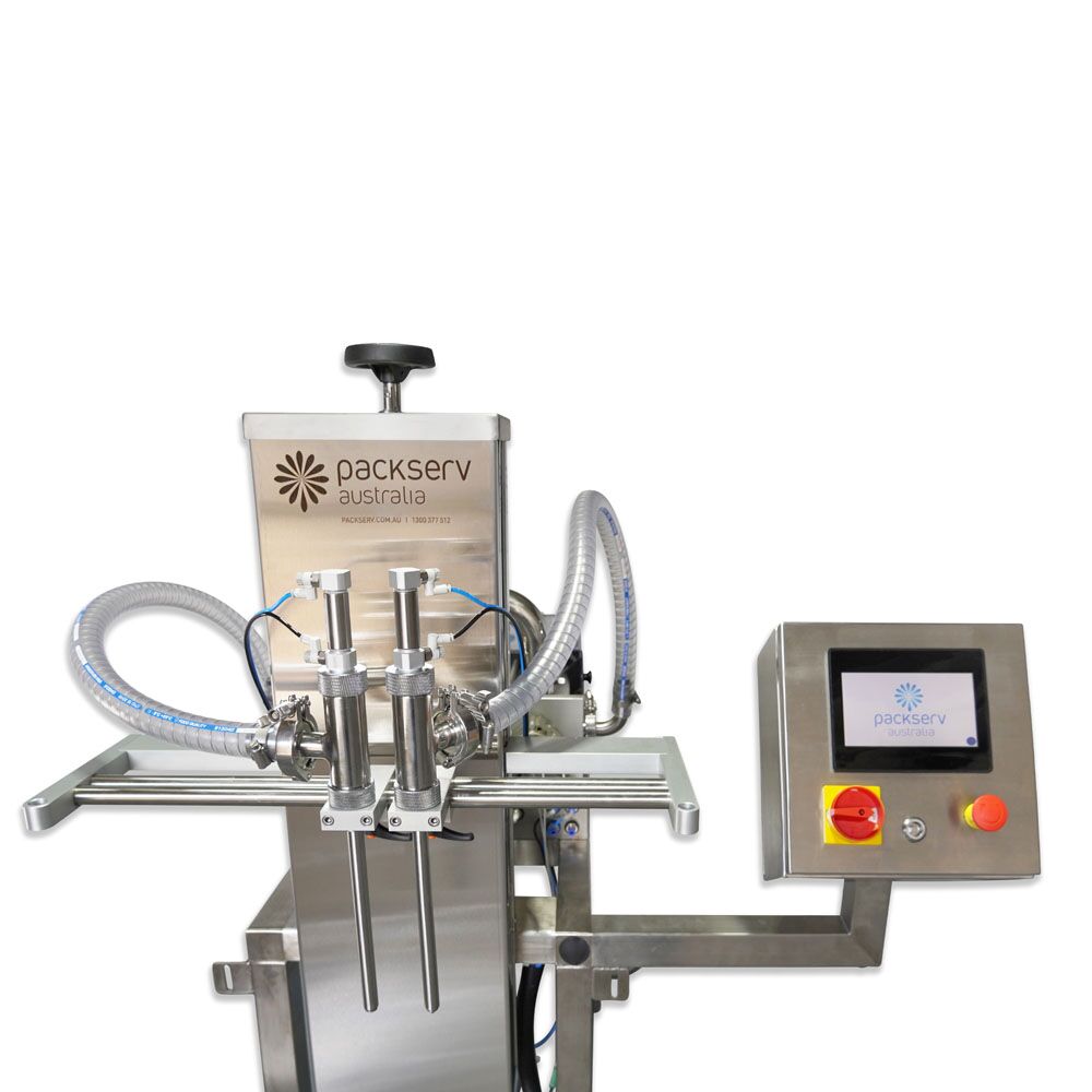 PLC-Controlled Twin Head Auto Liquid Filler - Image 9