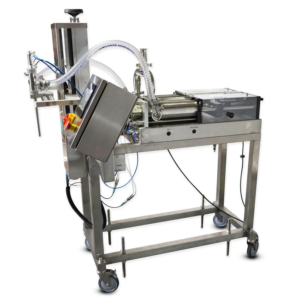 PLC-Controlled Twin Head Auto Liquid Filler - Image 4